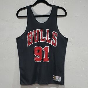 Vintage 1995-1997 Dennis Rodman Chicage Bulls Mitchell & Ness Swingman Jersey